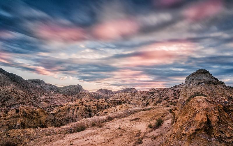 amanecer desierto tabernas