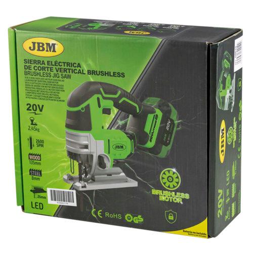 SIERRA ELÉCTRICA DE CORTE VERTICAL BRUSHLESS JBM 60010