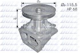 Dolz S134 - BOMBA AGUA FIAT128 TAPA DEST.