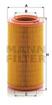 Mann Filter C12861 - FILTRO AIRE CAR