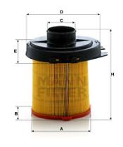 Mann Filter C1468 - FILTRO AIRE CAR