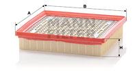 Mann Filter C2055 - FILTRO AIRE CAR