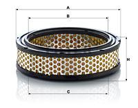 Mann Filter C2233 - FILTRO AIRE CAR