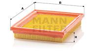 Mann Filter C2237 - FILTRO AIRE CAR
