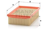 Mann Filter C2282 - FILTRO AIRE CAR