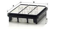 Mann Filter C2438 - FILTRO AIRE CAR