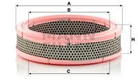 Mann Filter C2443 - FILTRO AIRE CAR