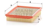 Mann Filter C2452 - FILTRO AIRE CAR