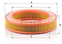 Mann Filter C2536 - FILTRO AIRE CAR