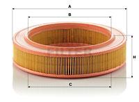 Mann Filter C25521 - FILTRO AIRE ALL SEGMENTS