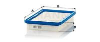 Mann Filter C2559 - FILTRO AIRE CAR