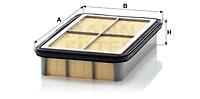Mann Filter C2568 - FILTRO AIRE CAR