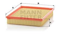 Mann Filter C2598 - FILTRO AIRE CAR