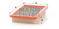 Mann Filter C2666 - FILTRO AIRE CAR