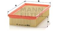 Mann Filter C27103 - FILTRO AIRE CAR