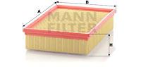 Mann Filter C281362 - FILTRO AIRE CAR