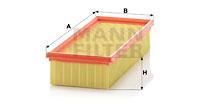 Mann Filter C2874 - FILTRO AIRE CAR