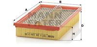 Mann Filter C291263 - FILTRO AIRE CAR