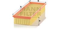 Mann Filter C37132 - FILTRO AIRE CAR