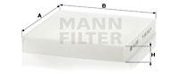 Mann Filter CU2253 - FILTRO HABITACULO