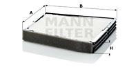 Mann Filter CU2337 - HABITACULO CAR