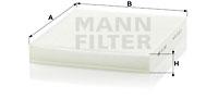Mann Filter CU2545 - [*]FILTRO HABITACULO