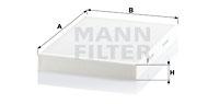 Mann Filter CU3037 - [*]FILTRO HABITACULO