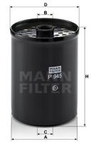 Mann Filter P945X - FILTRO COMBUSTIBLE ALL SEGMENTS