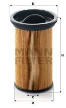 Mann Filter PU742 - FILTRO COMBUSTIBLE CAR