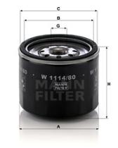 Mann Filter W111480 - FILTRO ACEITE
