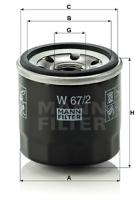 Mann Filter W672