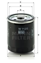 Mann Filter W7126 - FILTRO ACEITE CAR+INDUSTRY