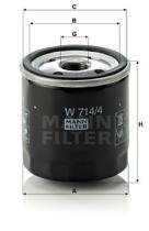 Mann Filter W7144 - FILTRO ACEITE CAR+INDUSTRY