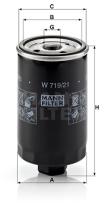 Mann Filter W71921 - FILTRO ACEITE CAR