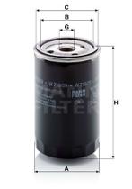 Mann Filter W71929 - FILTRO ACEITE CAR+INDUSTRY