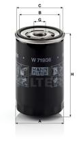 Mann Filter W71936 - FILTRO ACEITE CAR