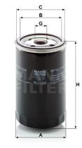 Mann Filter W7194 - FILTRO ACEITE TRUCK+INDUSTRY