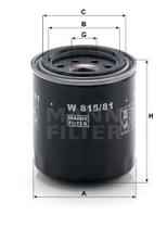 Mann Filter W81581 - FILTRO ACEITE