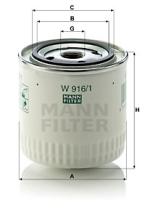 Mann Filter W9161 - FILTRO ACEITE