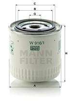 Mann Filter W9161 - FILTRO ACEITE ALL SEGMENTS