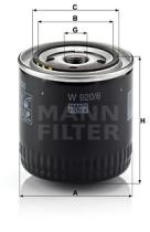 Mann Filter W9206 - FILTRO ACEITE CAR+INDUSTRY