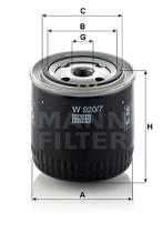 Mann Filter W9207 - FILTRO ACEITE