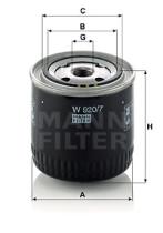 Mann Filter W9207 - FILTRO ACEITE ALL SEGMENTS