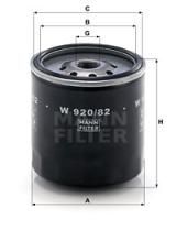 Mann Filter W92082 - FILTRO ACEITE CAR+INDUSTRY