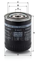 Mann Filter W93021 - FILTRO ACEITE CAR