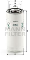 Mann Filter W9628 - FILTRO ACEITE TRUCK+INDUSTRY