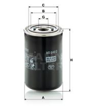 Mann Filter WD9402 - FILTRO ACEITE TRUCK+INDUSTRY