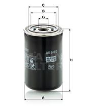 Mann Filter WD9402 - FILTRO ACEITE