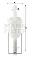 Mann Filter WK314 - FIL.ACE./COMBUS.