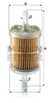Mann Filter WK422 - FILTRO COMBUSTIBLE CAR+INDUSTRY
